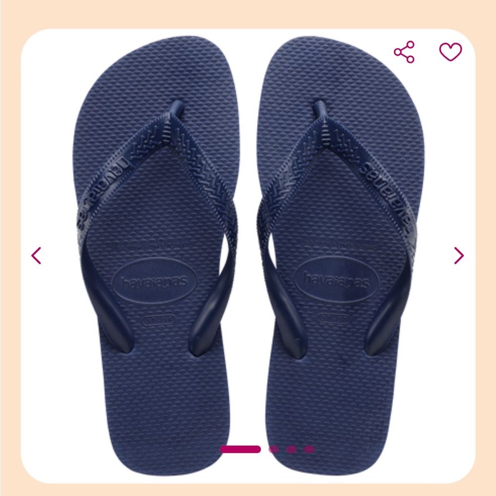 Havaianas Top Flip Flop Navy Blue